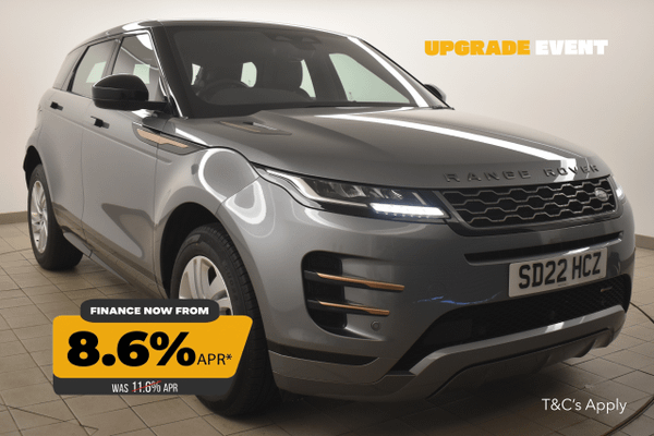 Used 2022 Land Rover RANGE ROVER EVOQUE 2.0 P250 R-Dynamic S 5dr Auto Grey at SERE Motors