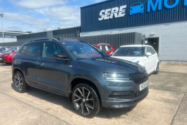 Used 2020 Skoda KAROQ 2.0 TSI [190] Sport Line 4x4 5dr DSG Grey at SERE Motors