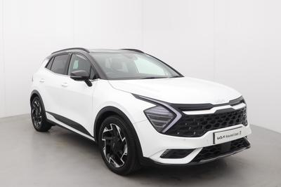 Used 2025 Kia Sportage 1.6 T-GDi 48V GT-LINE S Fusion White with Black Roof at Kia Motors UK