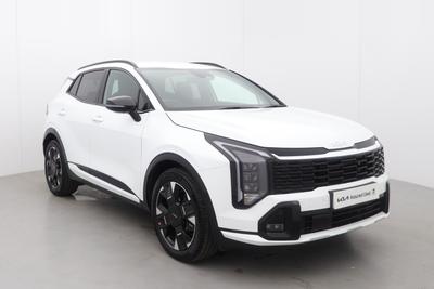 Used 2026 Kia Sportage 1.6 T-GDi HEV GT-LINE Fusion White at Kia Motors UK