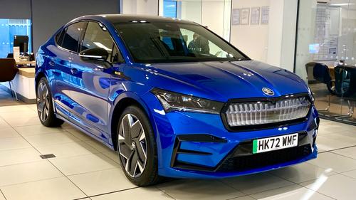 Used 2022 Blue Skoda ENYAQ £54,500 | Reserve Online at Richmond