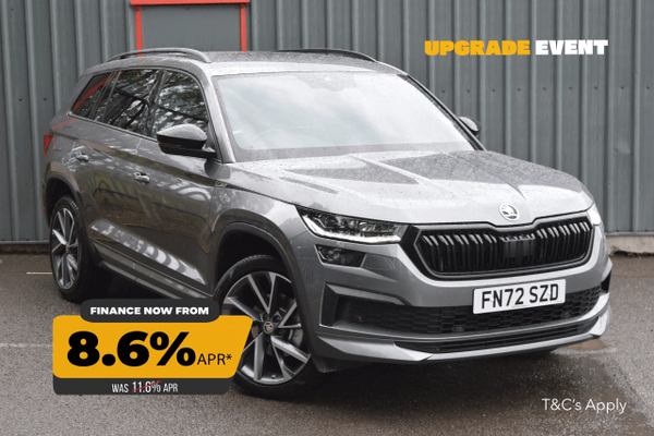 Used 2022 Skoda KODIAQ 1.5 TSI Sport Line 5dr DSG [7 Seat] Grey at SERE Motors