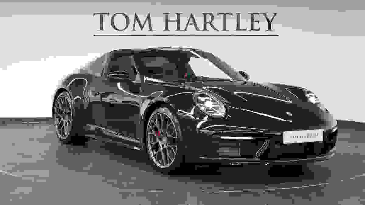 Used 2022 Porsche 911 Targa 4S Jet Black Metallic at Tom Hartley