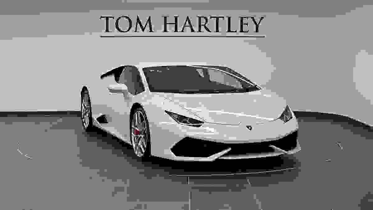 Used 2014 Lamborghini Huracan LP610-4 Bianco Icarus at Tom Hartley