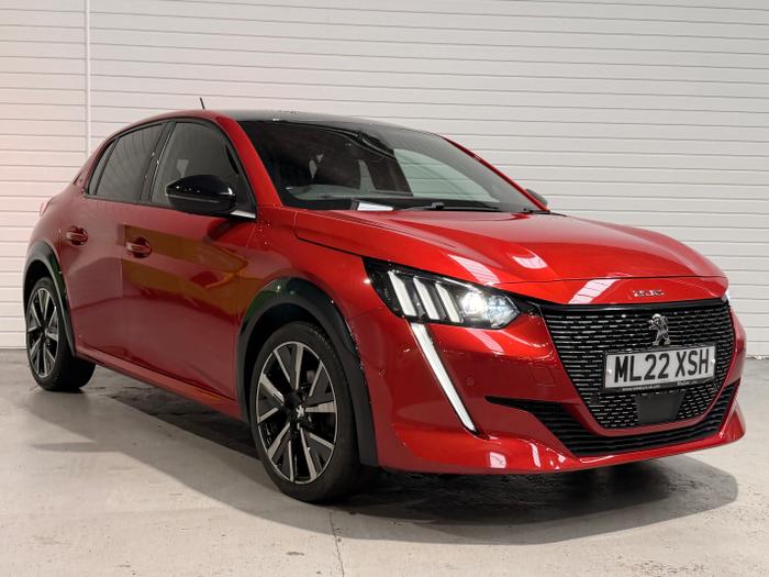 Used 2022 Peugeot 208 1.2 PureTech GT Hatchback 5dr Petrol Manual Euro 6 (s/s) (100 ps) Red at Gravells