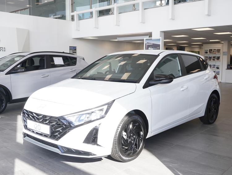 Used 2026 Hyundai i20 1.0 T-GDi Black Line Hatchback 5dr Petrol Manual Euro 6 (s/s) (90 ps) Atlas White at #sitename#