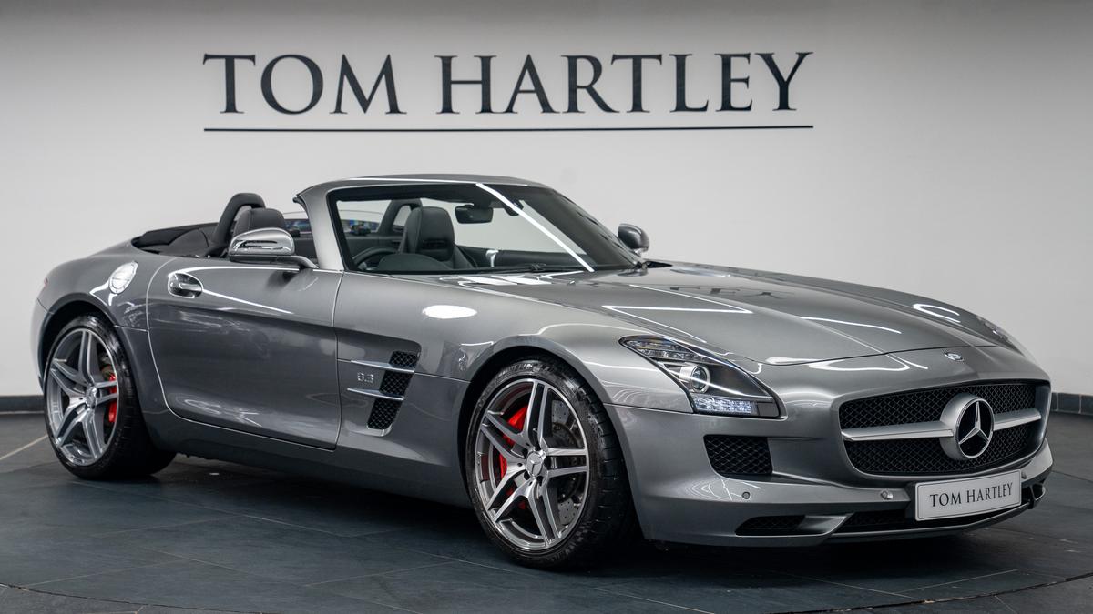 Used 2012 Mercedes-Benz SLS AMG Roadster Imola Grey Metallic at Tom Hartley