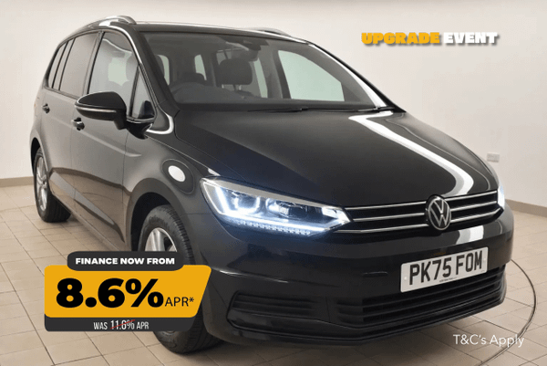 Used 2025 Volkswagen TOURAN 1.5 TSI EVO Match 5dr Black at SERE Motors
