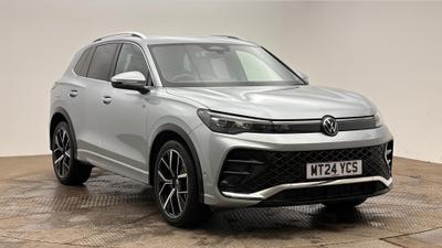 2024 VOLKSWAGEN Tiguan 1.5 eTSI MHEV R-Line SUV 5dr Petrol Hybrid DSG Euro 6 (s/s) (150 ps) at JCT600