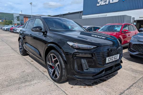 Used 2025 Audi Q6 285kW Quattro 100kWh Edition 1 5dr Auto Black at SERE Motors