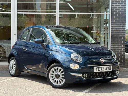 Used 2023 Fiat 500 1.0 MHEV Dolcevita Hatchback 3dr Petrol Manual Euro 6 (s/s) (70 bhp) Epic Blue at Piccadilly Motors