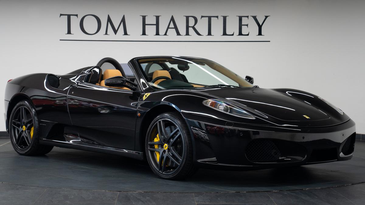 Used 2007 Ferrari F430 Spider F1 Nero Daytona Metallic at Tom Hartley