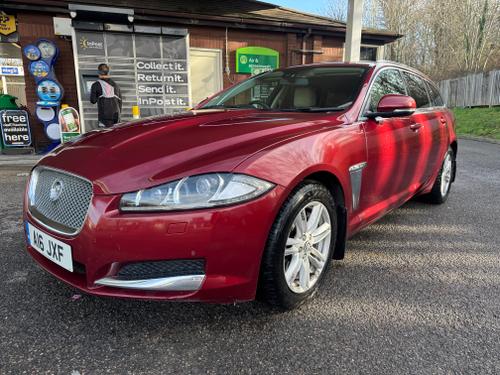 2012 XF 3.0D SPORTBRAKE LUXURY AUTOMATIC 240 BHP CAT N FULL HISTORY LEATHER SAT... photo