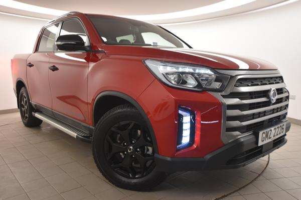 Used 2025 KGM MUSSO   2.2 Double Cab Pick Up Saracen Auto Metallic - Indian red at SERE Motors