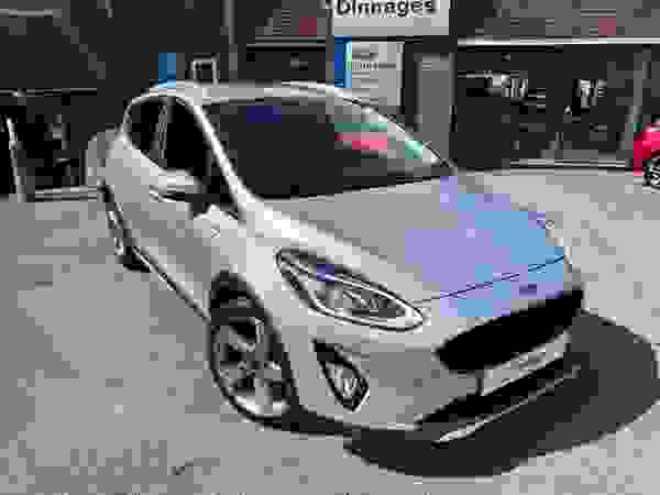 Used 2018 Ford Fiesta 1.0T EcoBoost Active X Hatchback 5dr Petrol Manual Euro 6 (s/s) (140 ps) Moondust Silver at Dinnages
