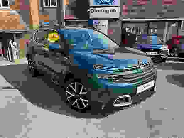Used 2022 Citroen C5 Aircross 1.5 BlueHDi Shine Plus SUV 5dr Diesel EAT8 Euro 6 (s/s) (130 ps) Blue at Dinnages