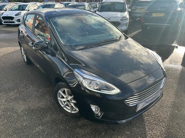 Used 2019 Ford Fiesta 1.0T EcoBoost GPF Zetec Hatchback 5dr Petrol Manual Euro 6 (s/s) (100 ps) Agate Black at Dinnages