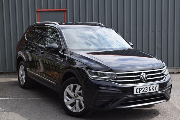 Used 2023 Volkswagen TIGUAN ALLSPACE 2.0 TDI Life 5dr DSG Black at SERE Motors