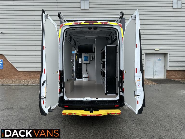Ford Transit L3H3 Leader Toilet, Utility, Workshop Van, Air-Con Tow Bar & Step, Microwave ,Hot Water, Roof Rack