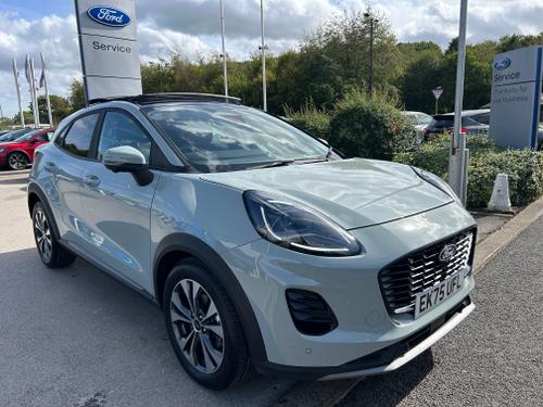 Used 2025 Ford Puma 1.0 MHEV TITANIUM MILD HYBRID MEGA SPEC Grey at Lawtons of Tadcaster