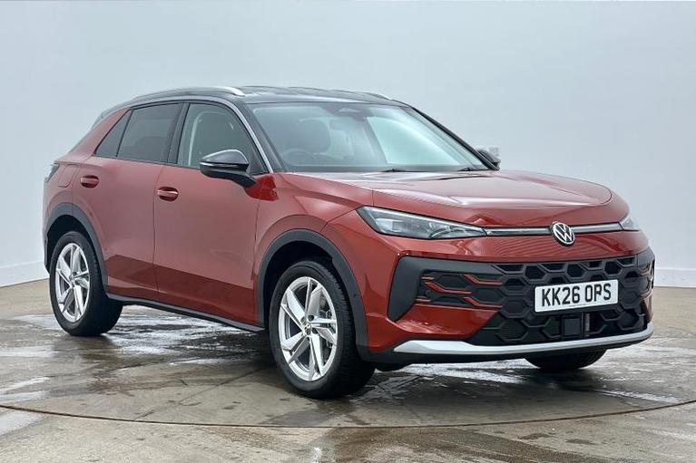Used 2026 VOLKSWAGEN T-Roc 1.5 eTSI MHEV Style SUV 5dr Petrol Hybrid DSG Euro 6 (s/s) (150 ps) Red at JCT600