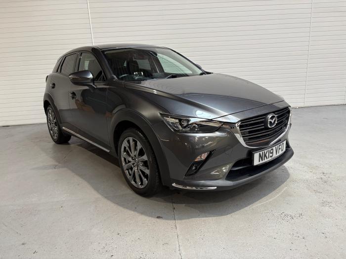 Used 2019 Mazda CX-3 2.0 SKYACTIV-G Sport Nav+ SUV 5dr Petrol Manual Euro 6 (s/s) (121 ps) Grey at Windsors of Wallasey