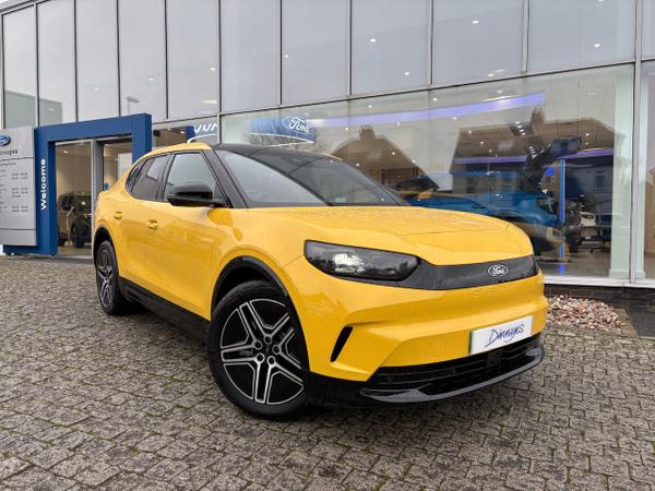 Used 2025 Ford Capri Extended Range 77kWh Premium SUV 5dr Electric Auto (286 ps) Vivid Yellow at Dinnages