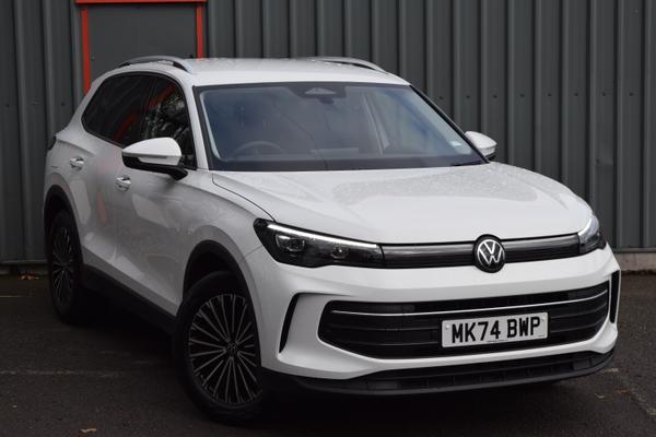 Used 2024 Volkswagen TIGUAN 1.5 eTSI 150 Match 5dr DSG White at SERE Motors