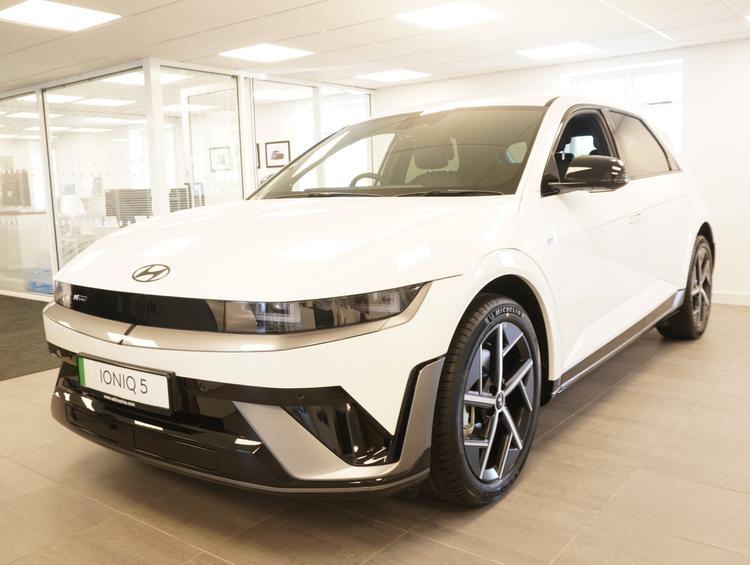 Used 2026 Hyundai IONIQ 5 84kWh N Line Hatchback 5dr Electric Auto (228 ps) Atlas White at #sitename#