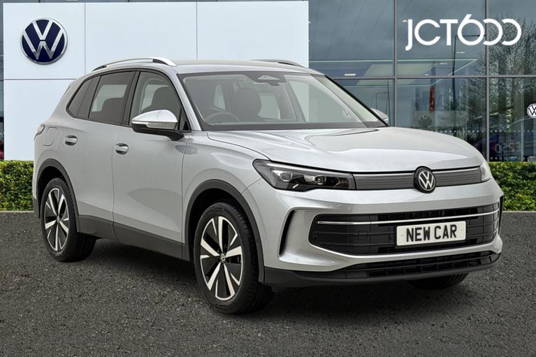 Used 2026 Volkswagen  Tiguan   Match 1.5 eTSI 150 PS 7-Speed DSG 5 Door Oyster Silver Metallic at JCT600
