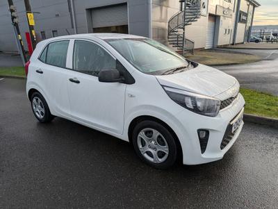 Used 2024 Kia Picanto 1.0 DPi ISG 1 Clear White at Kia Motors UK