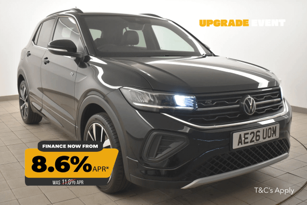 Used 2026 Volkswagen T-CROSS 1.0 TSI 115 R-Line 5dr DSG Black at SERE Motors