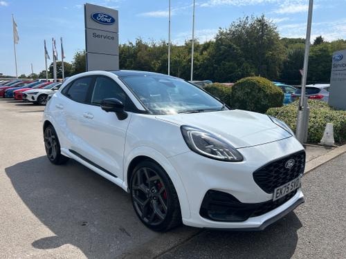 Used 2025 Ford Puma 1.0 MHEV ST 170PS AUTO PAN ROOF Frozen White at Lawtons of Tadcaster