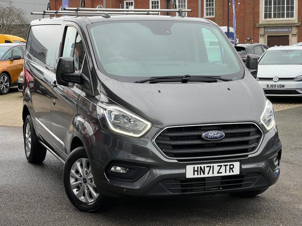 Used 2021 Ford Transit Custom 2.0 280 EcoBlue Limited Panel Van 5dr Diesel Manual L1 H1 Euro 6 (s/s) (130 ps) Magnetic Grey at Dinnages