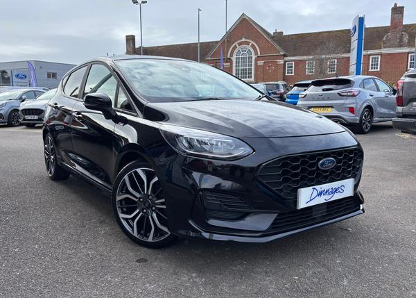 Used 2023 Ford Fiesta 1.0T EcoBoost ST-Line X Hatchback 5dr Petrol Manual Euro 6 (s/s) (100 ps) Agate Black at Dinnages