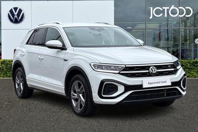 2022 VOLKSWAGEN T-Roc 1.5 TSI R-Line SUV 5dr Petrol Manual Euro 6 (s/s) (150 ps) at JCT600