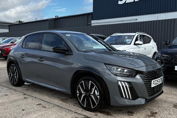 Used 2025 PEUGEOT 208 1.2 PureTech 100 GT 5dr Grey at SERE Motors