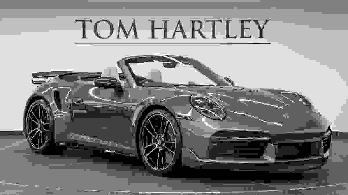 Used 2022 Porsche 911 Turbo S Cabriolet Agate Grey at Tom Hartley
