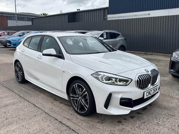Used 2023 BMW 1 SERIES 118i [136] M Sport 5dr Step Auto [LCP] White at SERE Motors