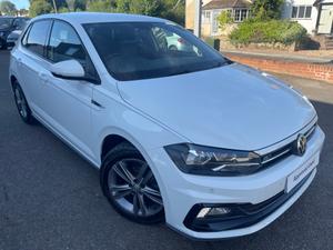 Used 2020 Volkswagen Polo 1.0 TSI GPF R-Line Hatchback 5dr Petrol Manual Euro 6 (s/s) (95 ps) Pure White at MJ Warner