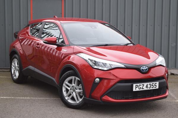 Used 2020 TOYOTA C-HR 1.8 Hybrid Icon 5dr CVT Red at SERE Motors