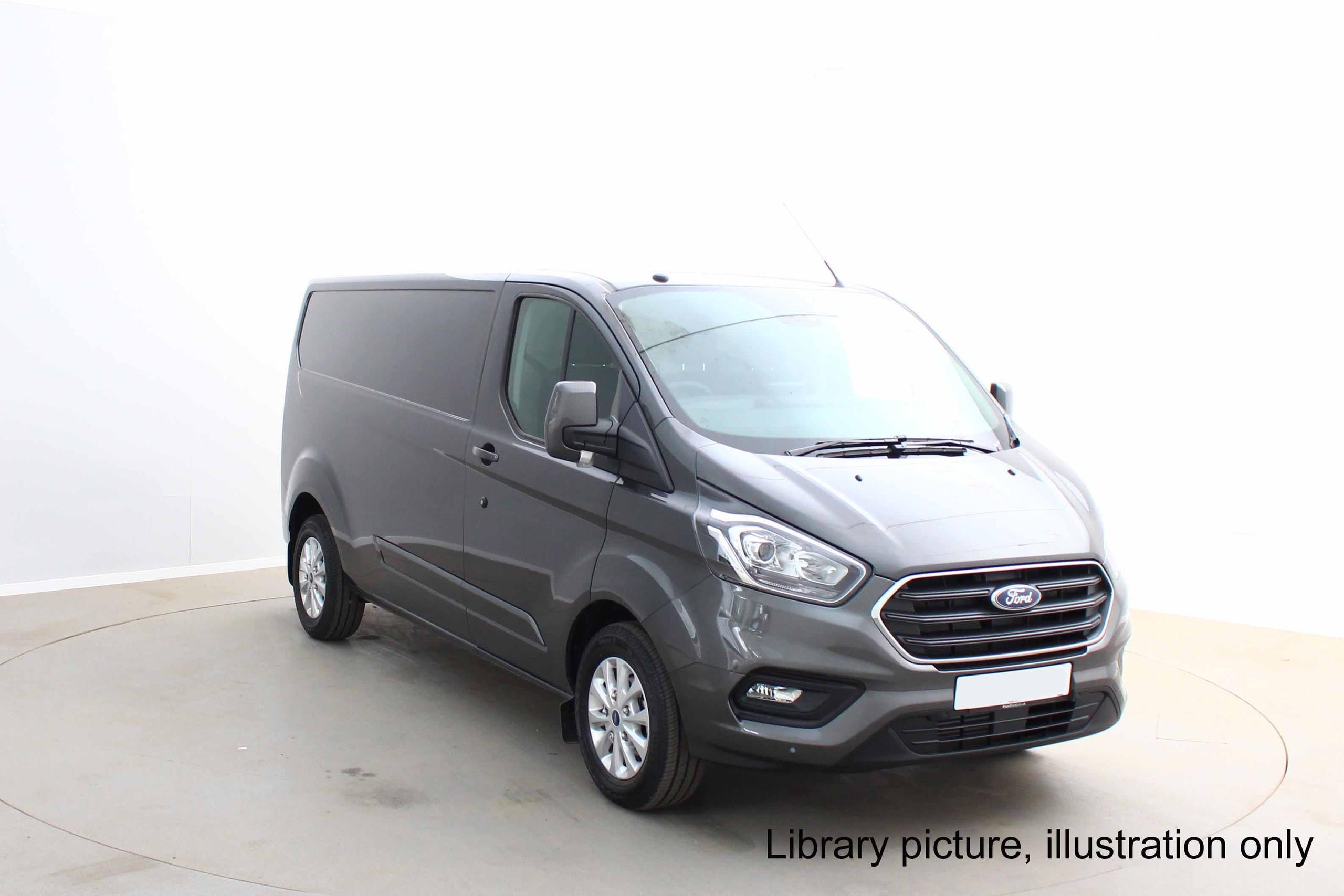 ford transit van grey