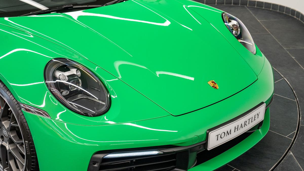 Used 2020 Porsche 911 Carrera S Cabriolet £109,950 12,500 miles Python  Green | Tom Hartley