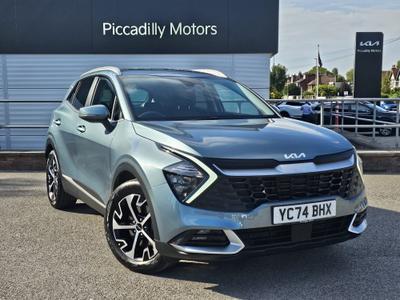 Used 2024 Kia Sportage 1.6 T-GDi MHEV 3 SUV 5dr Petrol Hybrid DCT Euro 6 (s/s) (157 bhp) at Piccadilly Motors