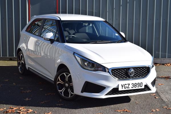 Used 2022 MG MG3 1.5 VTi-TECH Excite 5dr WHITE at SERE Motors