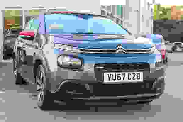 Used 2017 Citroen C3 1.2 PureTech Feel Hatchback 5dr Petrol Manual Euro 6 (82 ps) Grey at Richard Sanders