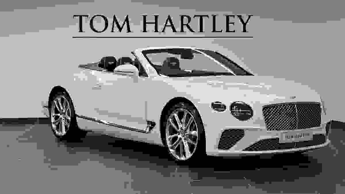 Used 2020 Bentley Continental GTC Glacier White at Tom Hartley
