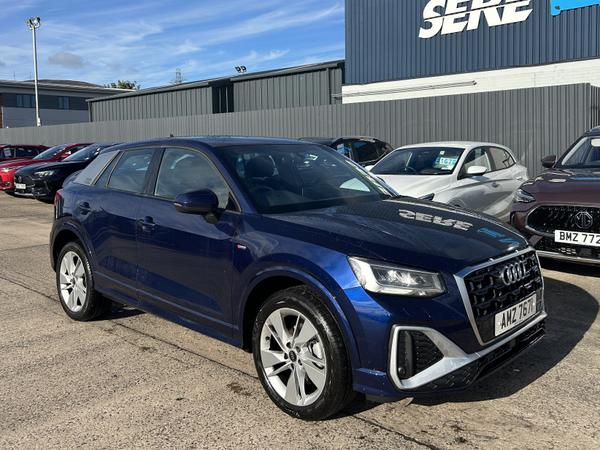 Used 2023 Audi Q2 35 TFSI S Line 5dr Blue at SERE Motors