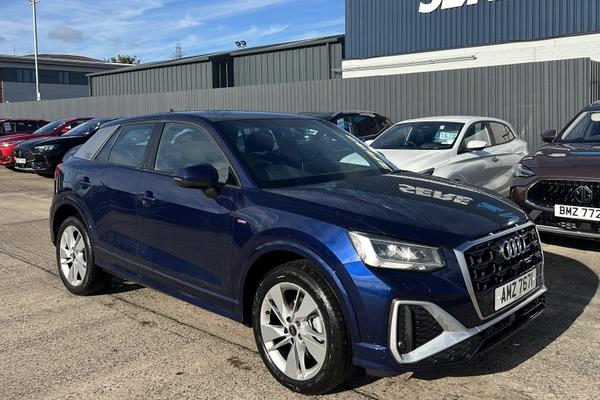 Used 2023 Audi Q2 35 TFSI S Line 5dr Blue at SERE Motors