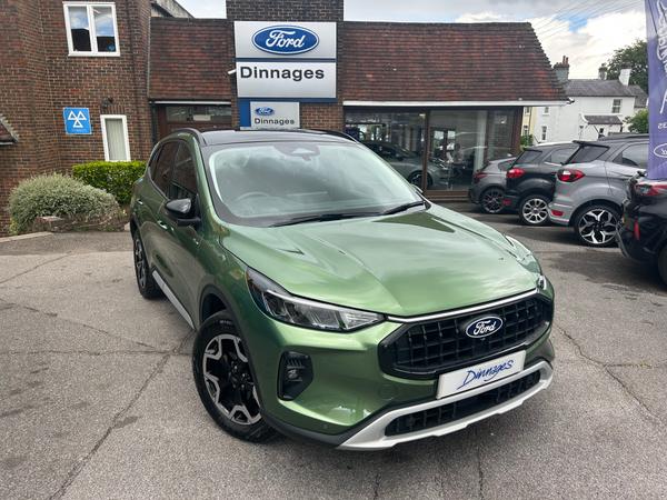 Used 2024 Ford Kuga 2.5 Duratec 14.4kWh Active SUV 5dr Petrol Plug-in Hybrid CVT Euro 6 (s/s) (243 ps) Green at Dinnages